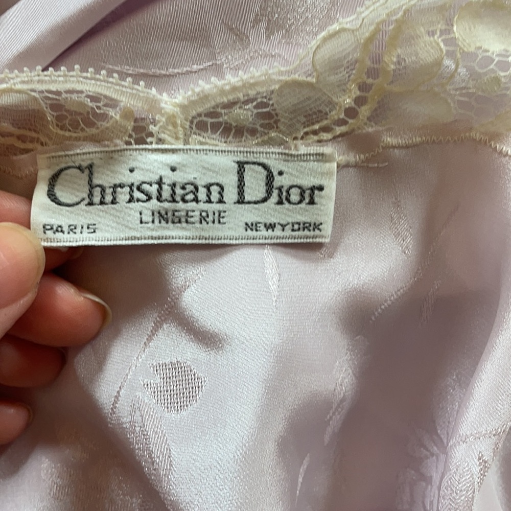 2 piece CHRISTIAN DIOR lingerie vintage - Picture 13 of 16